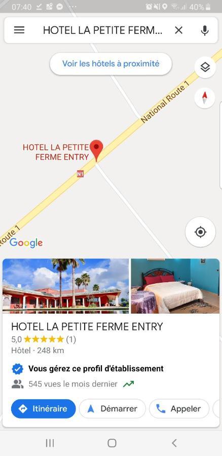 Bed and Breakfast La Petite Ferme Casablanca Exterior foto
